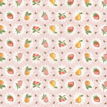 Homegrown Preserves HG26812 Pink by Sheri McCulley for Poppie Cotton, Image