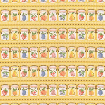 Homegrown Preserves HG26806 Yellow by Sheri McCulley for Poppie Cotton, Image