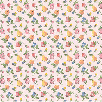 Homegrown Preserves HG26815 Pink by Sheri McCulley for Poppie Cotton, Image
