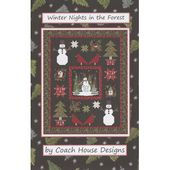 Winter Nights in the Forest Quilt Pattern, Image