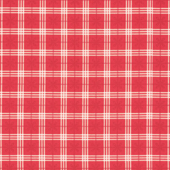 Bee Plaids C12022-CAYENNE by Lori Holt for Riley Blake Designs, Image