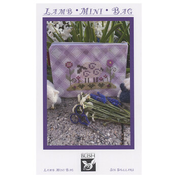 Lamb Mini Bag Cross Stitch Pattern, Image