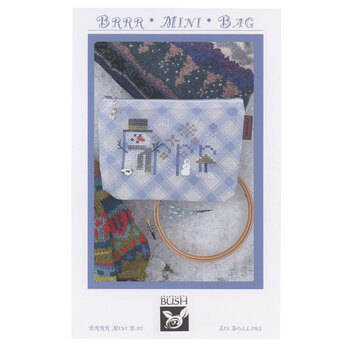 Brrr Mini Bag Cross Stitch Pattern, Image