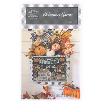  Welcome Home - Fall Cross Stitch Pattern, Image