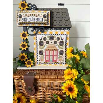 Blooming Roots - Sunflower Street Cross Stitch Pattern, Image