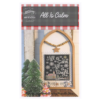All Is Calm Cross Stitch Pattern, Image
