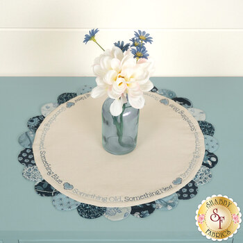  Scalloped Table Topper Kit - Sacre Bleu - Something Blue, Image