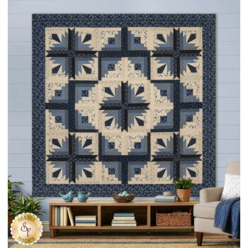  Cactus In The Cabin Quilt Kit - Bluebird's Nest - RESERVE, Image