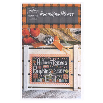 Pumpkins Please Cross Stitch Pattern, Image