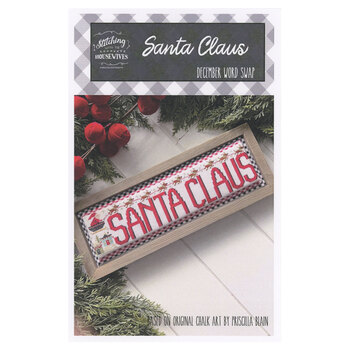 Santa Claus - Word Swap Cross Stitch Pattern, Image