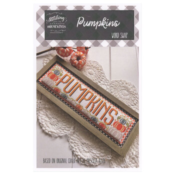Pumpkins - Word Swap Cross Stitch Pattern, Image