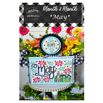 Month 2 Month - May Cross Stitch Pattern, Image