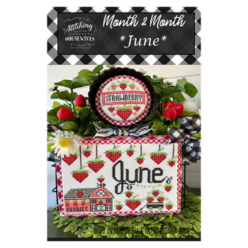 Month 2 Month - June Cross Stitch Pattern, Image