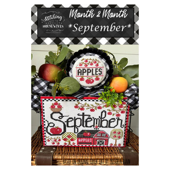 Month 2 Month - September Cross Stitch Pattern, Image