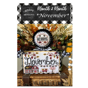 Month 2 Month - November Cross Stitch Pattern, Image