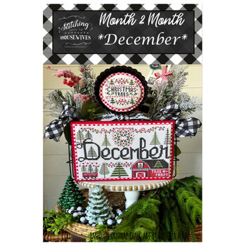 Month 2 Month - December Cross Stitch Pattern, Image