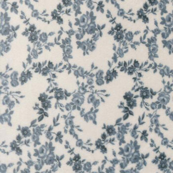 Nantucket Summer - Quilt Cuddle 55263-24QC Cream Lightblue by Camille Roskelley for Moda Fabrics, Image
