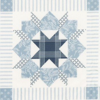 Nantucket Summer - Quilt Cuddle 55268-11QC Multi by Camille Roskelley for Moda Fabrics, Image