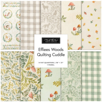 Effies Woods - Quilting Cuddle  10 FQ Set + Panel by Deb Strain for Moda Fabrics, Image