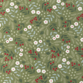 Christmas Eve Quilting Cuddle 5181-15QC Pine by Lella Boutique for Moda Fabrics