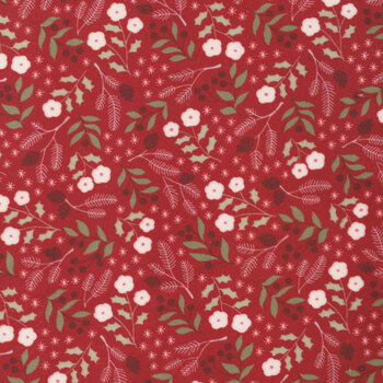 Christmas Eve Quilting Cuddle 5181-16QC Cranberry by Lella Boutique for Moda Fabrics
