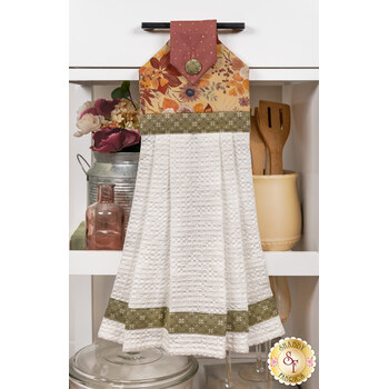 Hanging Towel Precut Kit - Evening On The Prairie - Butter, Image
