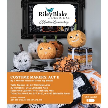 Costume Makers Act 2 Machine Embroidery USB, Image