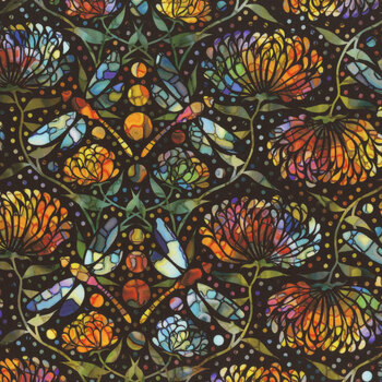 Dear Clara 2DCL-1 Multi by Jason Yenter for In The Beginning Fabrics, Image