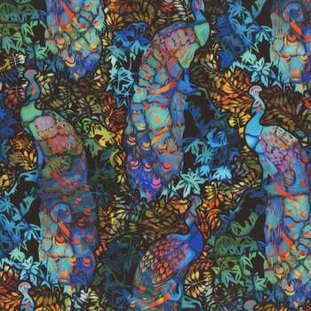 Dear Clara 4DCL-1 Multi by Jason Yenter for In The Beginning Fabrics, Image