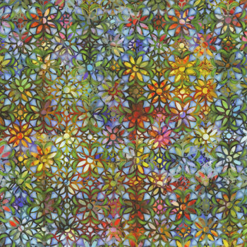 Dear Clara 7DCL-1 Multi by Jason Yenter for In The Beginning Fabrics, Image