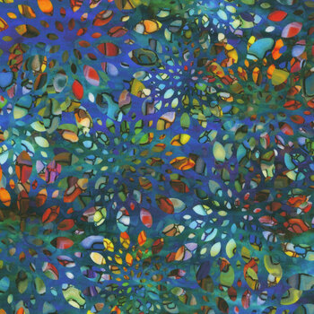 Dear Clara 8DCL-2 Blue by Jason Yenter for In The Beginning Fabrics, Image