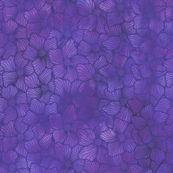 Dear Clara 10DCL-2 Purple by Jason Yenter for In The Beginning Fabrics, Image
