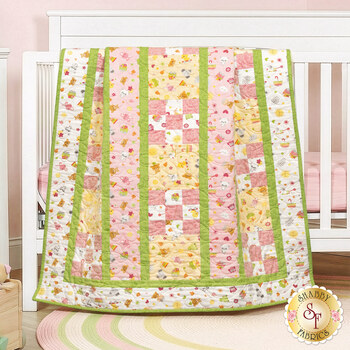 Patchwork Baby Quilt Kit - Bundle of Joy Flannel, Image