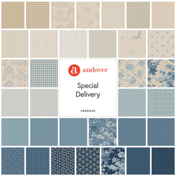 Special Delivery  Yardage by Laundry Basket Quilts for Andover Fabrics, Image