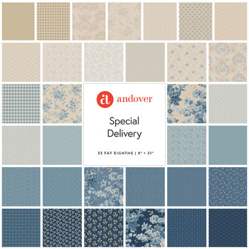 Special Delivery  33 Fat Eighth Set by Laundry Basket Quilts for Andover Fabrics, Image