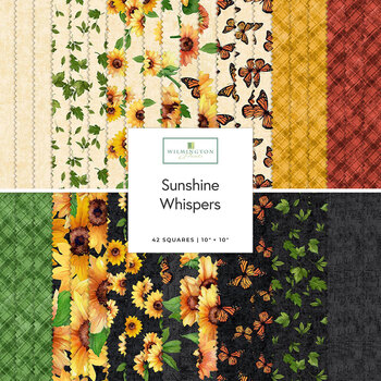 Sunshine Whispers  10 Karat Crystals by Bruce Park Licensing for Wilmington Prints, Image