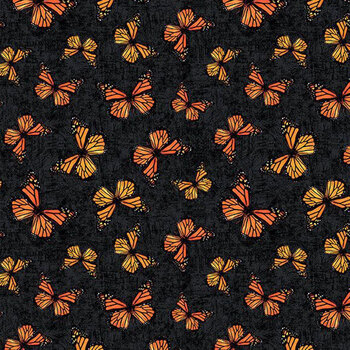 Sunshine Whispers 28656-988 Black by Bruce Park Licensing for Wilmington Prints, Image