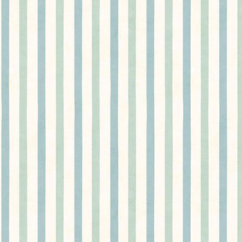 Blushing Meadow 89307-247 Cream/Green by Danhui Nai for Wilmington Prints, Image