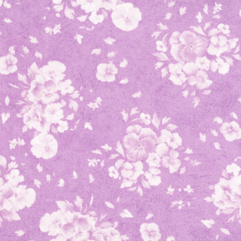 Pansy Fields 28666-313 Fuchsia by Bruce Park Licensing for Wilmington Prints