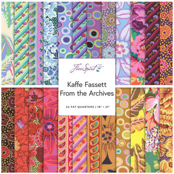 Kaffe Fassett - From The Archives  24 FQ Set by Kaffe Fassett for FreeSpirit Fabrics, Image