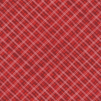 Paws at Play 39923-333 Red by Susan Winget for Wilmington Prints