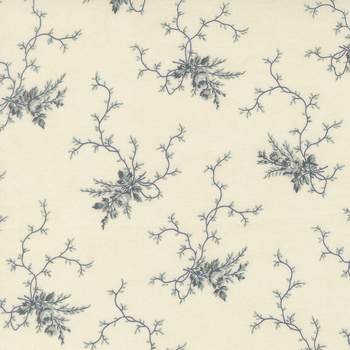 Breathtaking Blues 44402-11 Porcelain by 3 Sisters for Moda Fabrics, Image