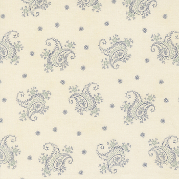 Breathtaking Blues 44405-11 Porcelain by 3 Sisters for Moda Fabrics, Image