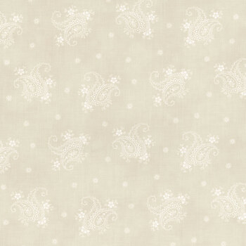 Breathtaking Blues 44405-12 Ecru by 3 Sisters for Moda Fabrics, Image