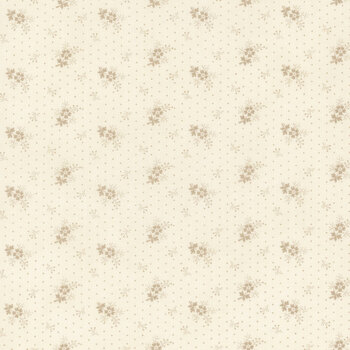 Breathtaking Blues 44406-21 Porcelain - Ecru by 3 Sisters for Moda Fabrics, Image