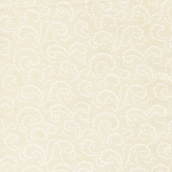 Breathtaking Blues 44407-21 Porcelain - Ecru by 3 Sisters for Moda Fabrics, Image