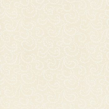 Breathtaking Blues 44407-21 Porcelain - Ecru by 3 Sisters for Moda Fabrics, Image