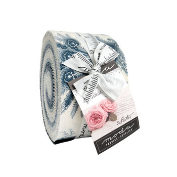 Breathtaking Blues  Jelly Roll by 3 Sisters for Moda Fabrics - RESERVE, Image