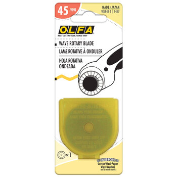 Olfa 45mm Wave Rotary Blade - 1ct, Image