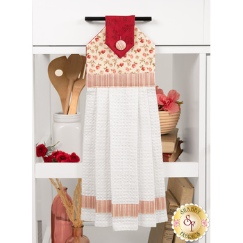  Hanging Towel Precut Kit - Little Sweetheart - Cream, Image